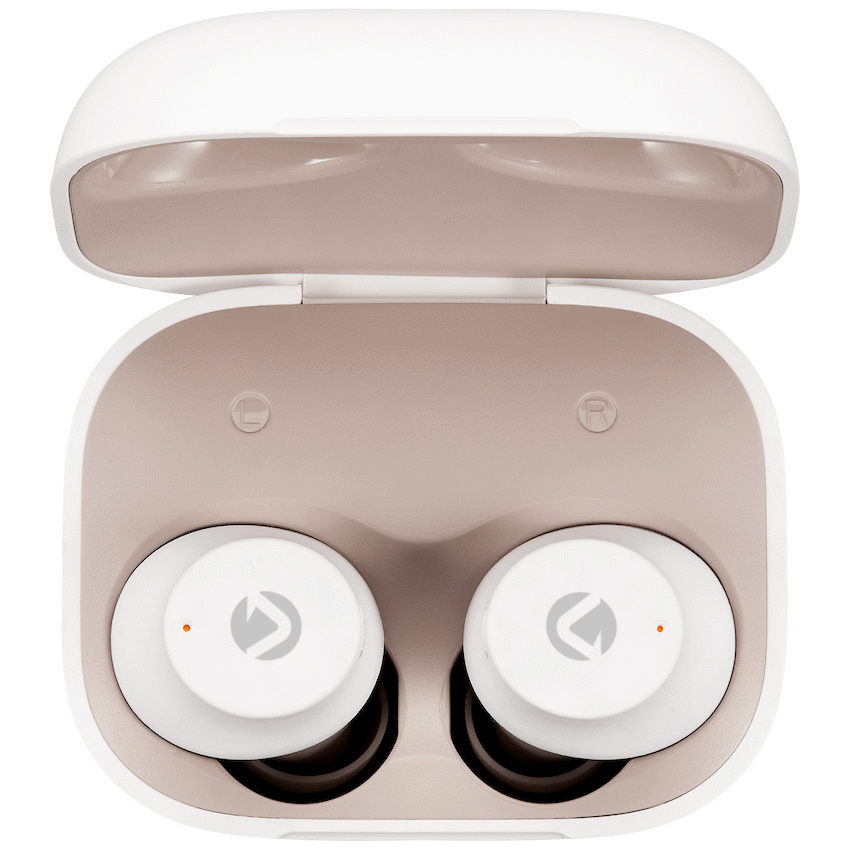 Volkano Taurus Series 2.0 True Wireless Earphones - White - Image 4