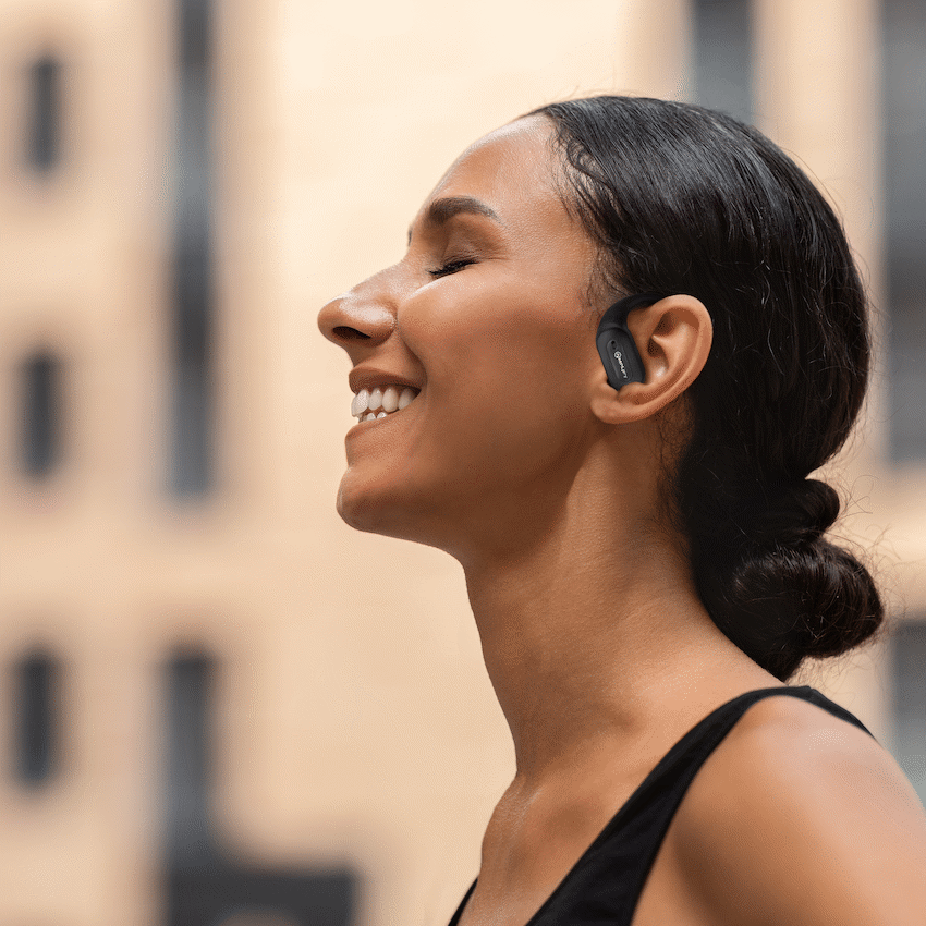 Amplify Move Series Air Conduction TWS Earphones - Black - Image 4