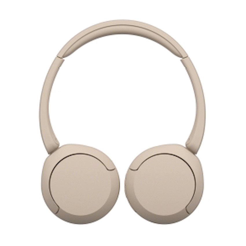 Sony WH-CH520 (Beige) Bluetooth On-Ear Headphones - Image 4