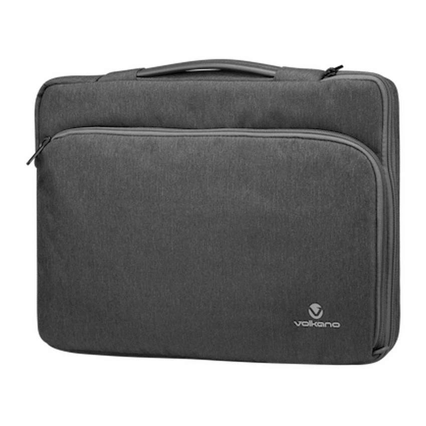 Volkano Deluxe 15.6" Laptop Sleeve - Charcoal - Image 4