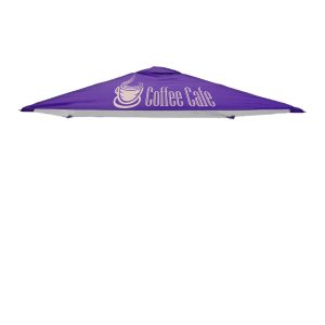 Umbrella 3m x 3m, UV Print, Square 4-Panel, Skin only