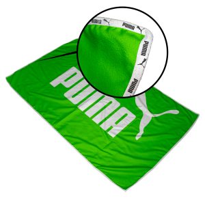 Sea Oats Quick Drying Extra Large Beach Towel S/S Print Binded With Personalised Branded Petersham Webbing