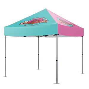 Gazebo 3 x 3m, Dye Sub, Econo Aluminium, Complete
