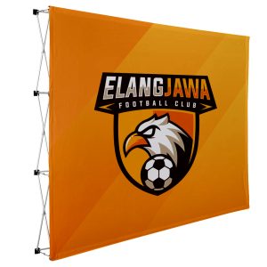 Bannerwall 3 x 3m, Supplied Complete