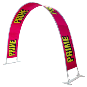Arch Display Double Sided Block Out