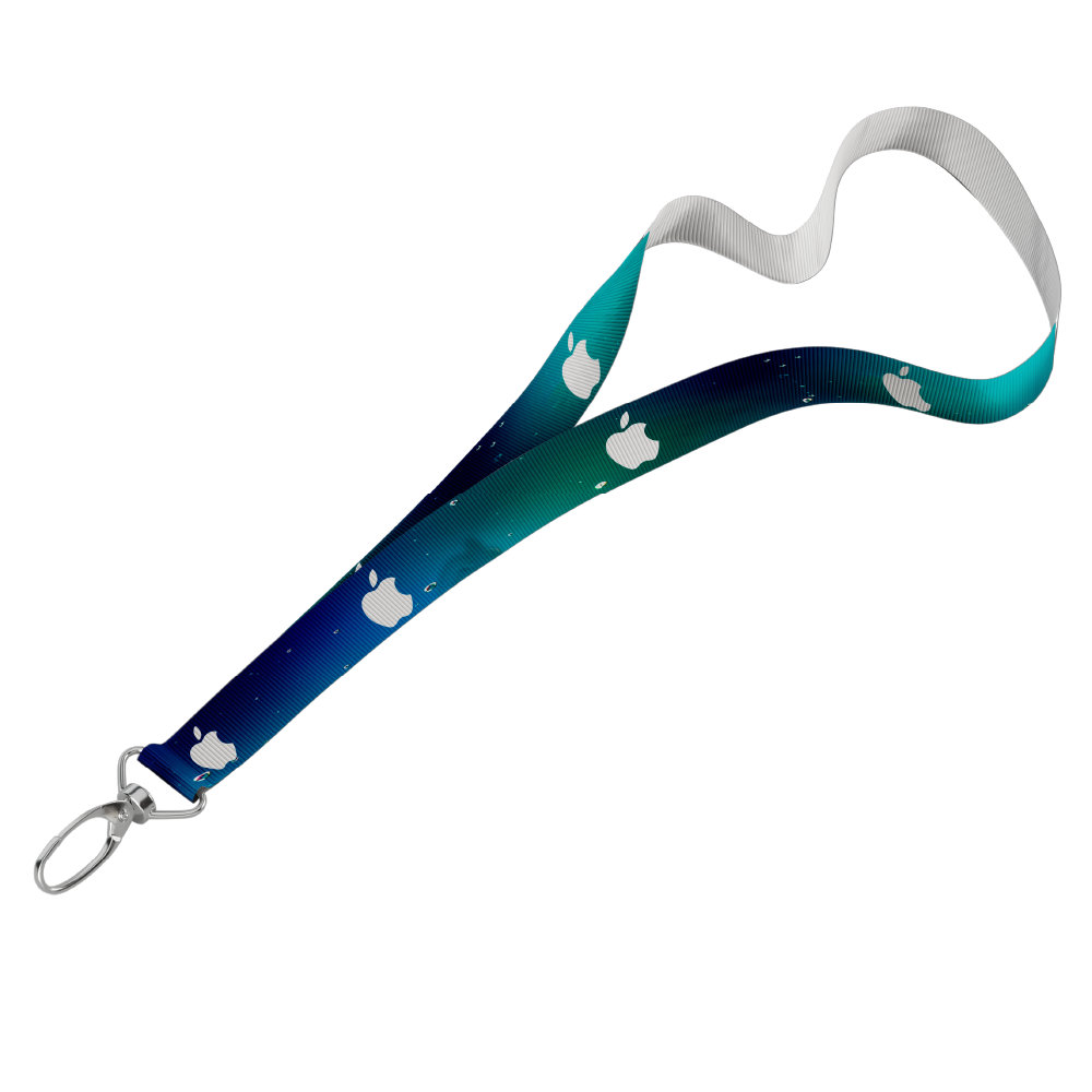 Petersham Wrist Phone Strap S/Sided Print with Lobster Clip 15 x 340mm