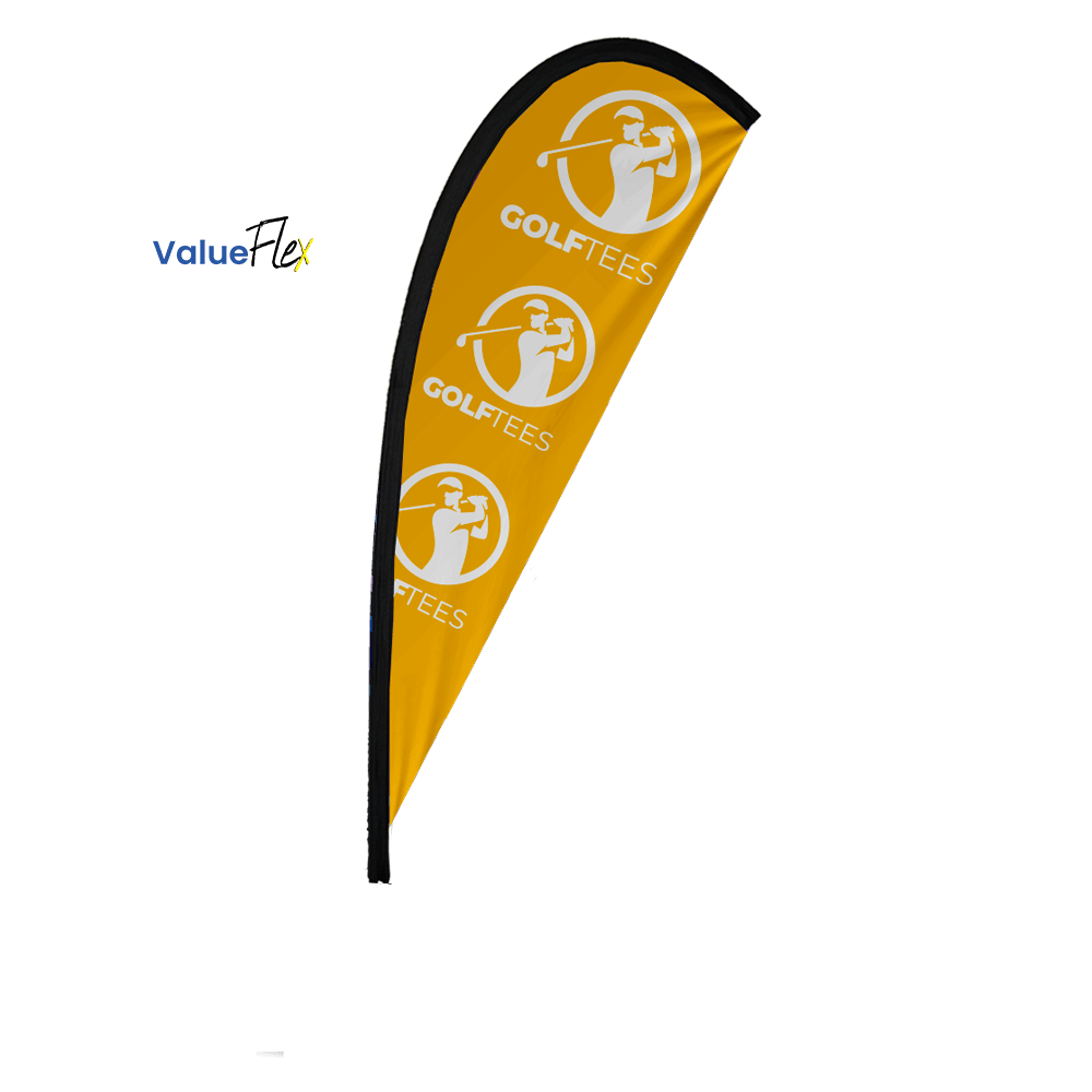 ValueFLEX Teardrop Banner 3m Single sided, Skin Only, Available in sets of 2