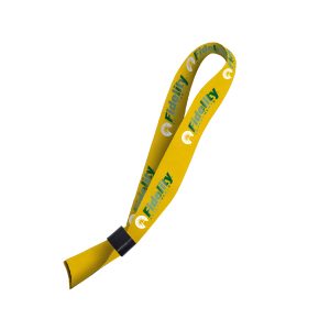 Hi-Viz Event Wristband DTF Full Colour Reflective Print D/Sided with Barb Buckle