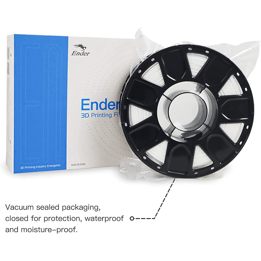 Ender PLA Filament - White (1kg) - Image 6