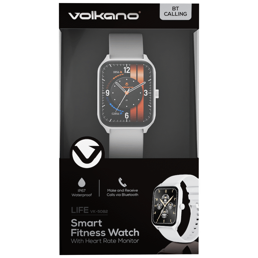 Volkano Life Series Smart Watches - Silver - Image 6