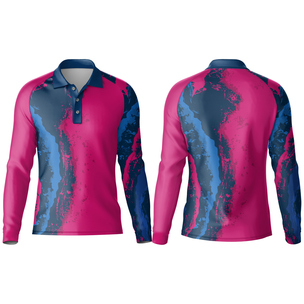 Kids Cricket Golfer Long Sleeve | Raglan Sleeve - Image 4