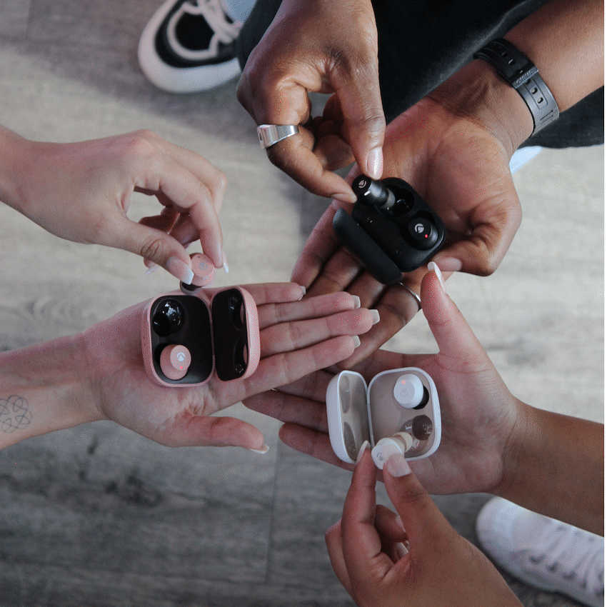 Volkano Taurus Series 2.0 True Wireless Earphones - White - Image 7