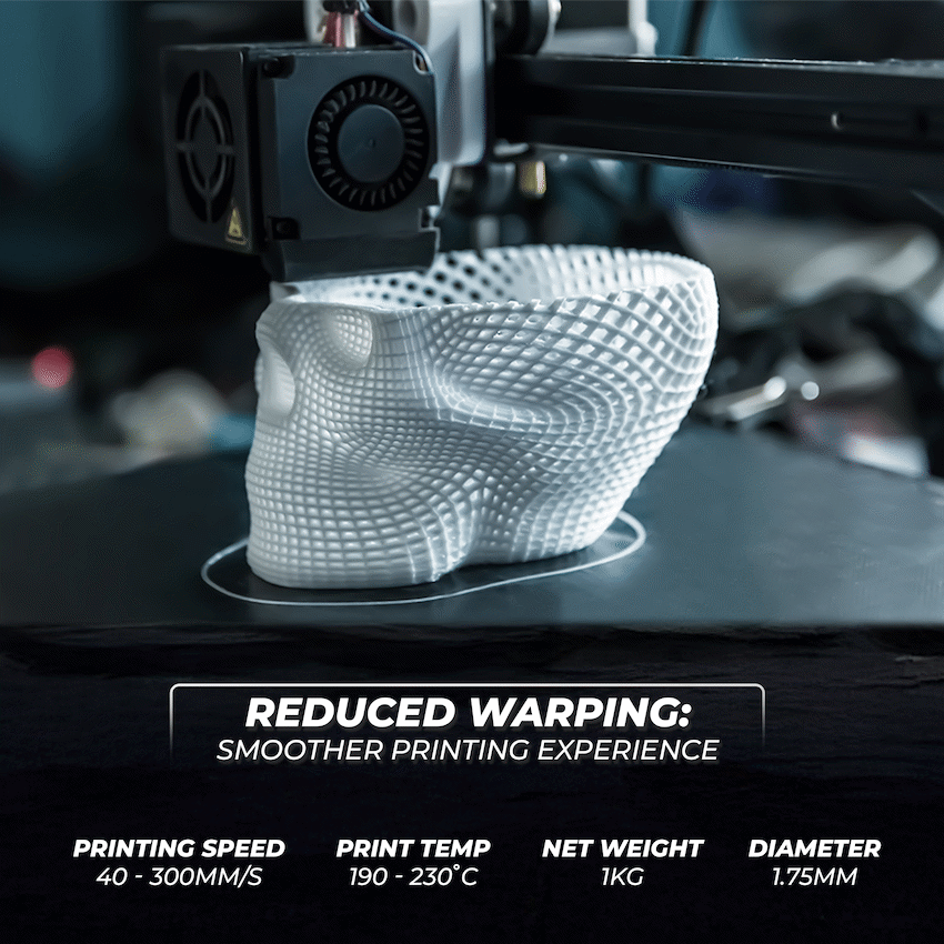 Ender PLA Filament - White (1kg) - Image 7