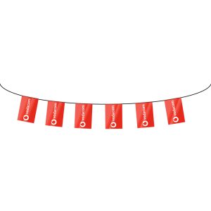 Rectangular Pennants. Double sided, PVC