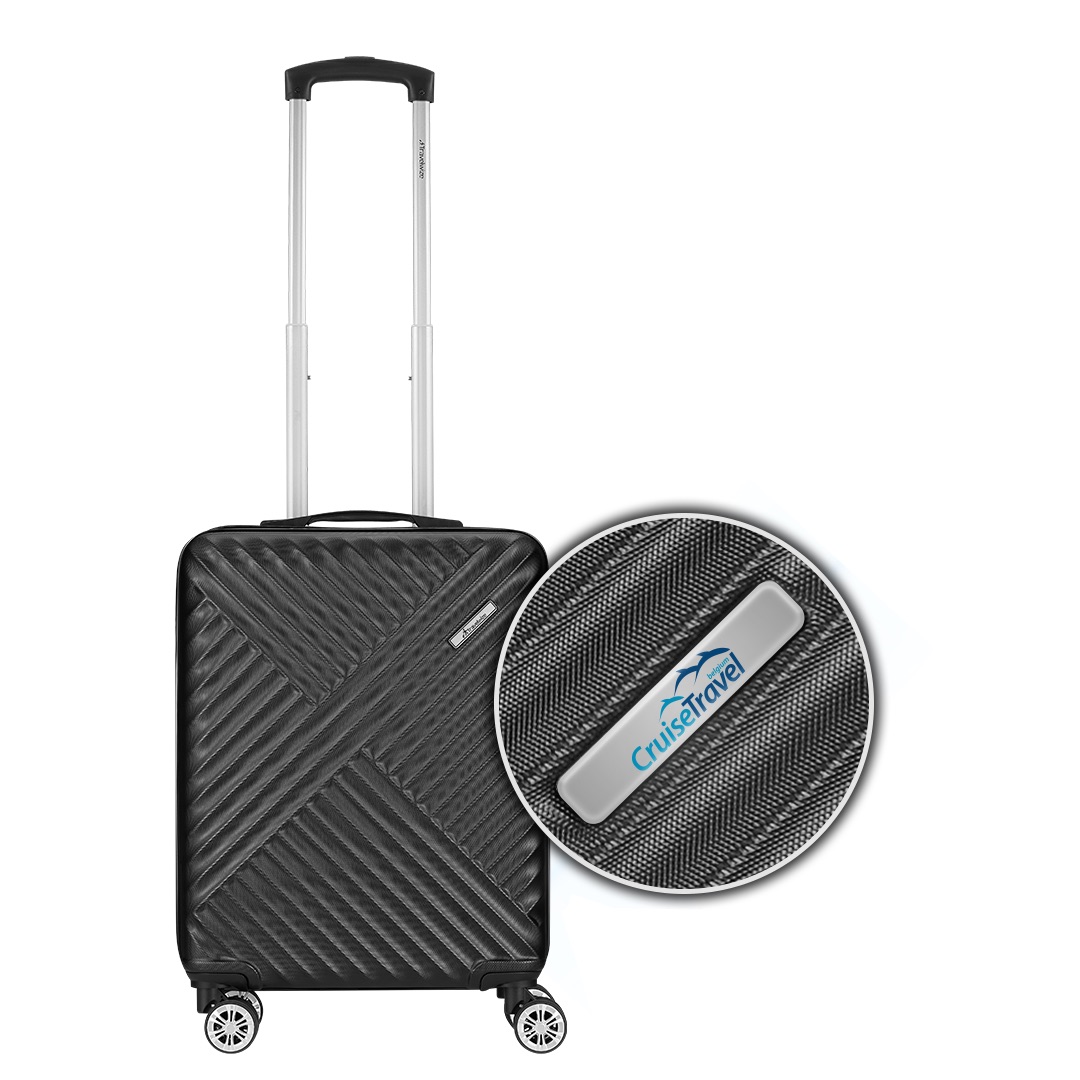 Travelwize Astra ABS 55cm 4-Wheel Spinner Luggage