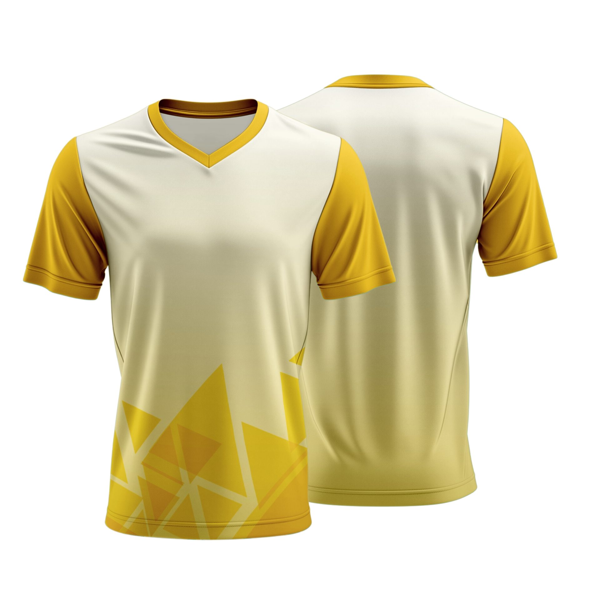 Unisex Dye Sublimated Short Sleeve V-Neck T-Shirt | Birdseye | Corporate Design - Image 5