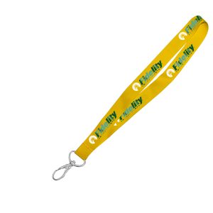 Hi-Viz Lanyard DTF Full Colour Reflective Print D/Sided with Lobster Clip