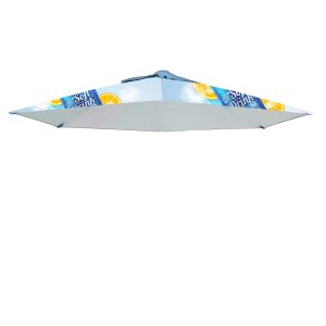 Umbrella 3m x 3m, UV Print, Hexagon 6-Panel, Skin only