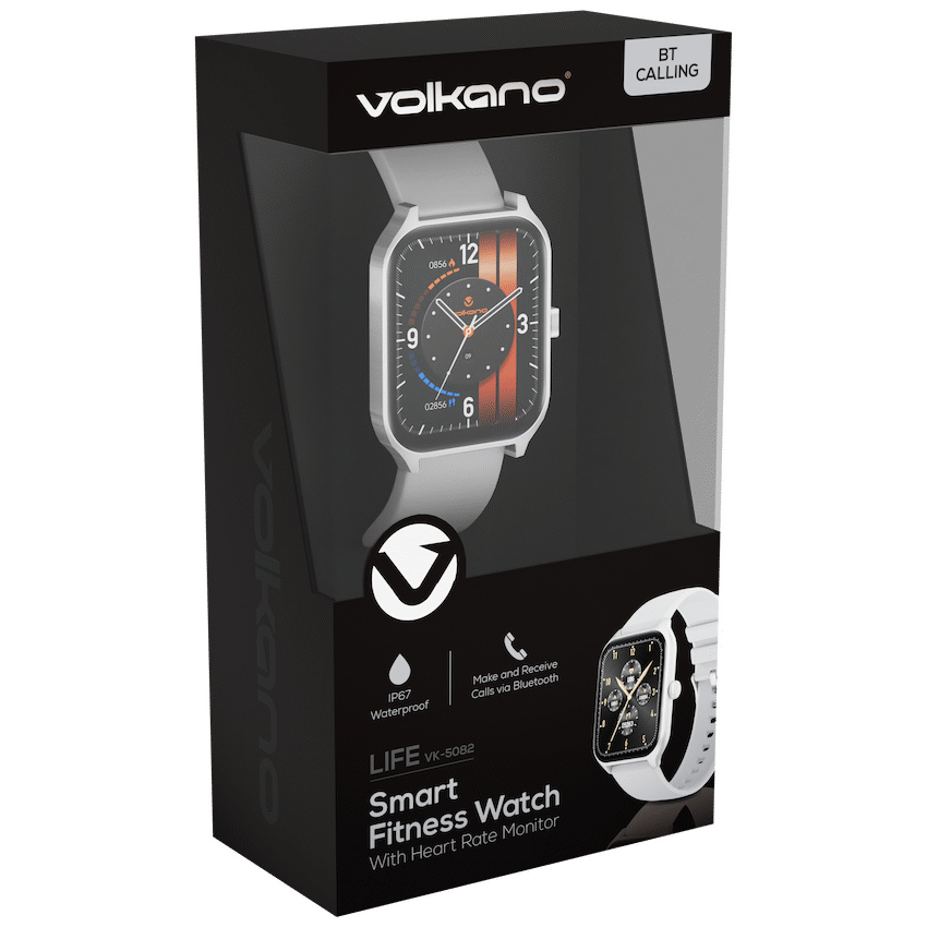 Volkano Life Series Smart Watches - Silver - Image 9