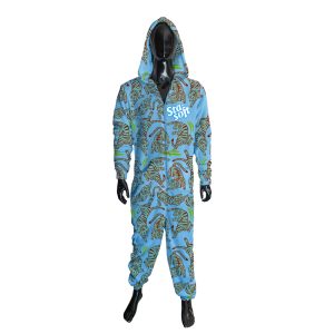 Swan Luxurious Mongolian Fleece Unisex Onesie (S)
