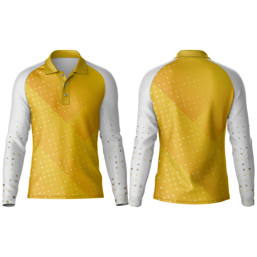 Cricket Golfer Long Sleeve | Raglan Sleeve - Image 4