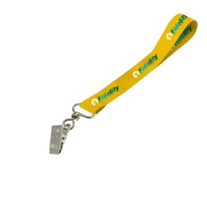 Hi-Viz Wrist Phone Strap DTF Full Colour Reflective Print D/Sided with Crocodile Clip