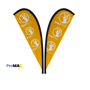 ProMAX Teardrop Banner 3m Double sided, Skin Only