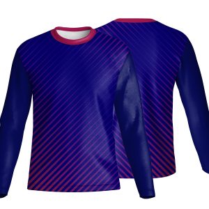 Unisex Long Sleeve Crew Neck T-Shirt | Interlock | Sport Design