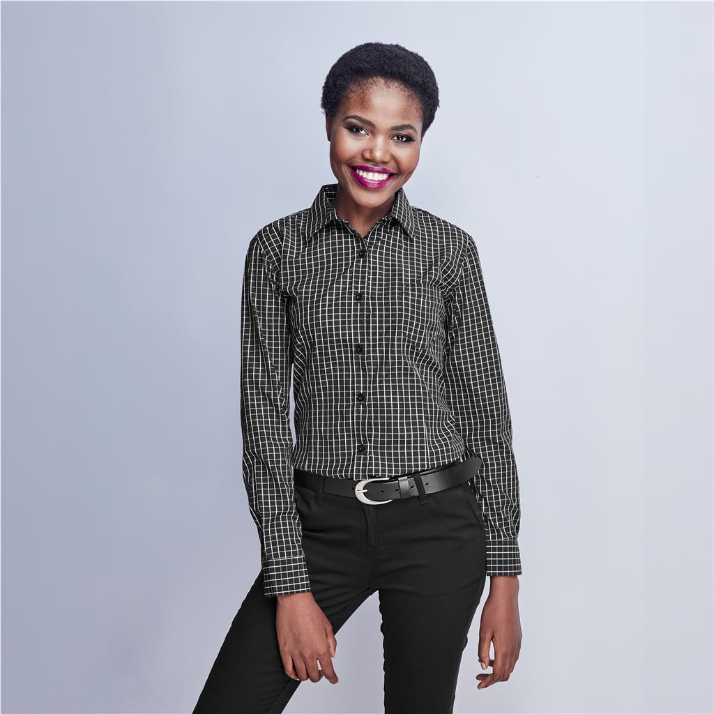 Ladies Long Sleeve Aston Shirt - Image 3