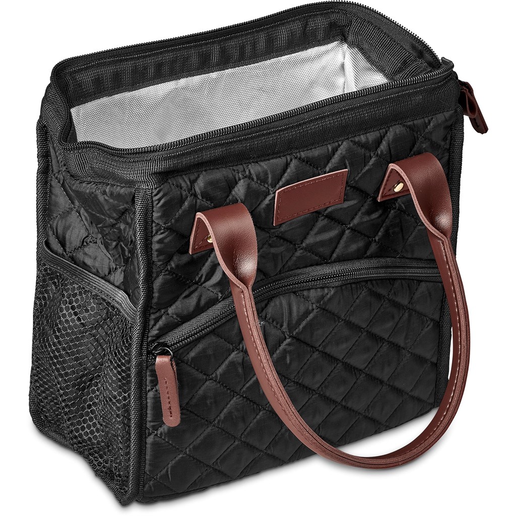 Kate Quilted 12-Can Lunch Cooler - Image 6