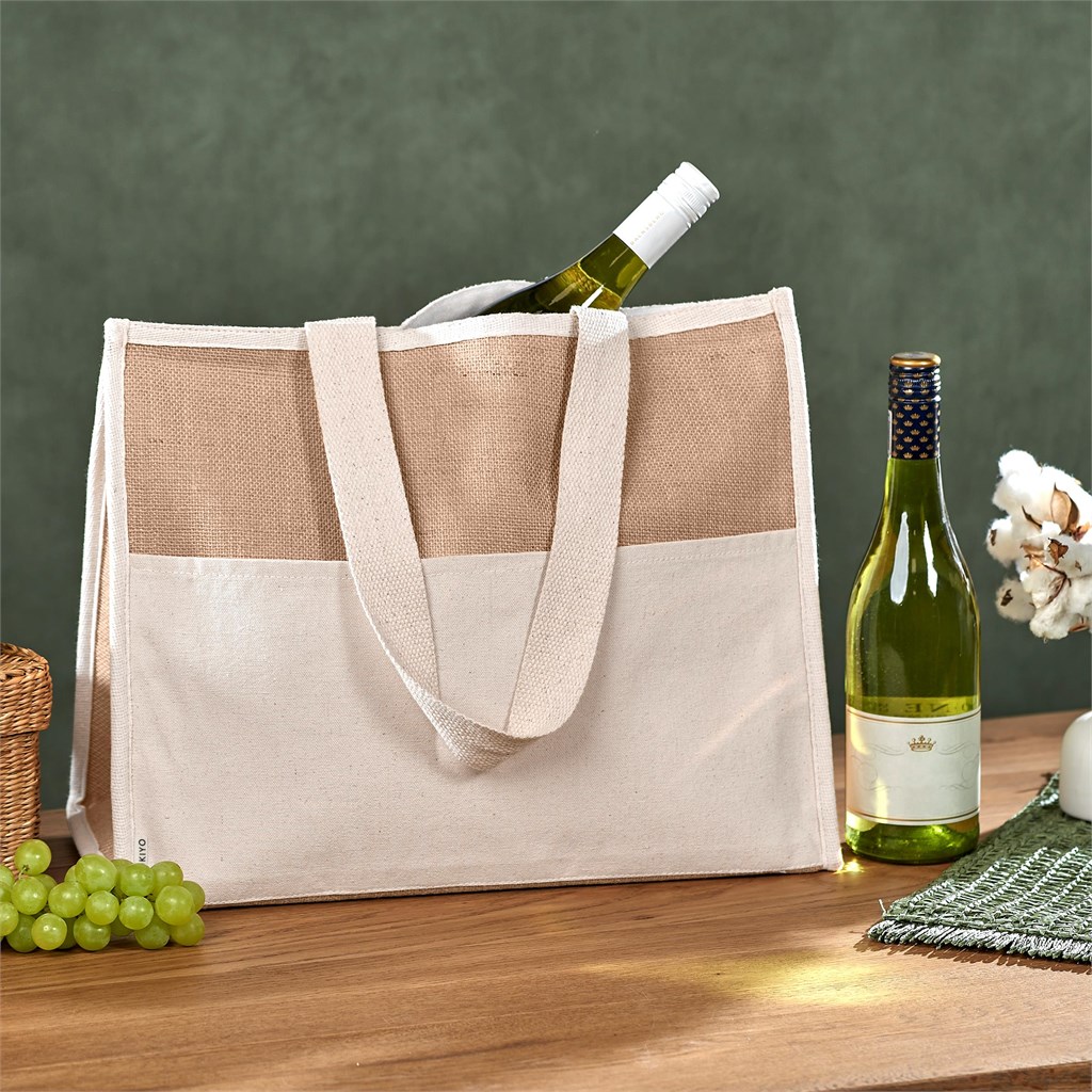 Okiyo Zetsuen Jute & Cotton 30-Can Cooler - Image 2