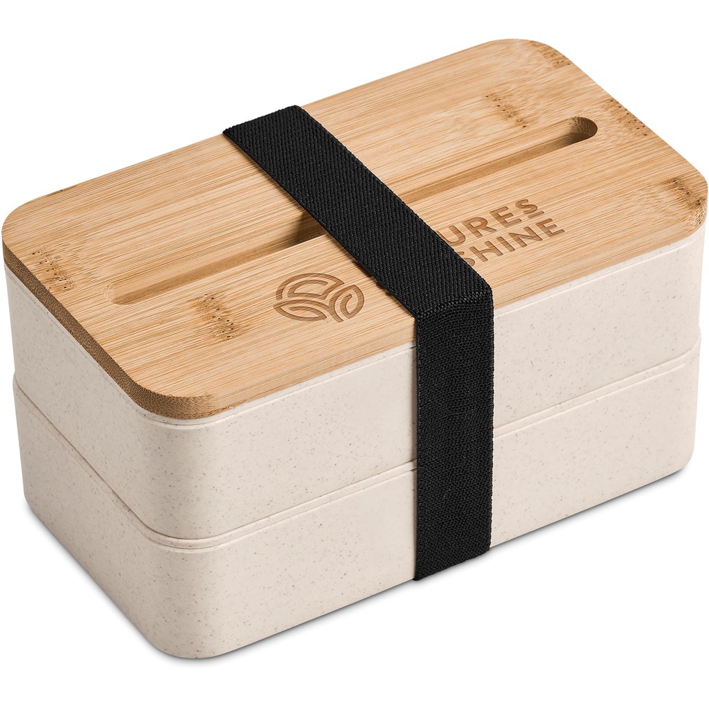 Okiyo Dura Wheat Straw & Bamboo Lunch Box Set - Image 9