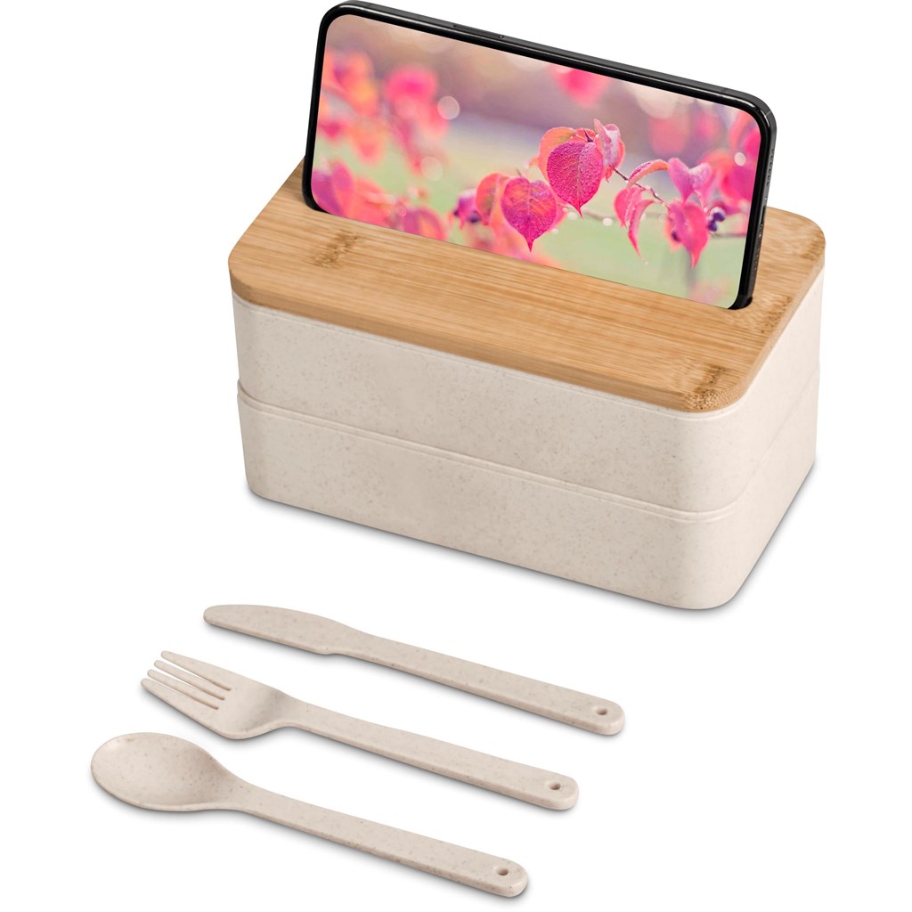 Okiyo Dura Wheat Straw & Bamboo Lunch Box Set - Image 20
