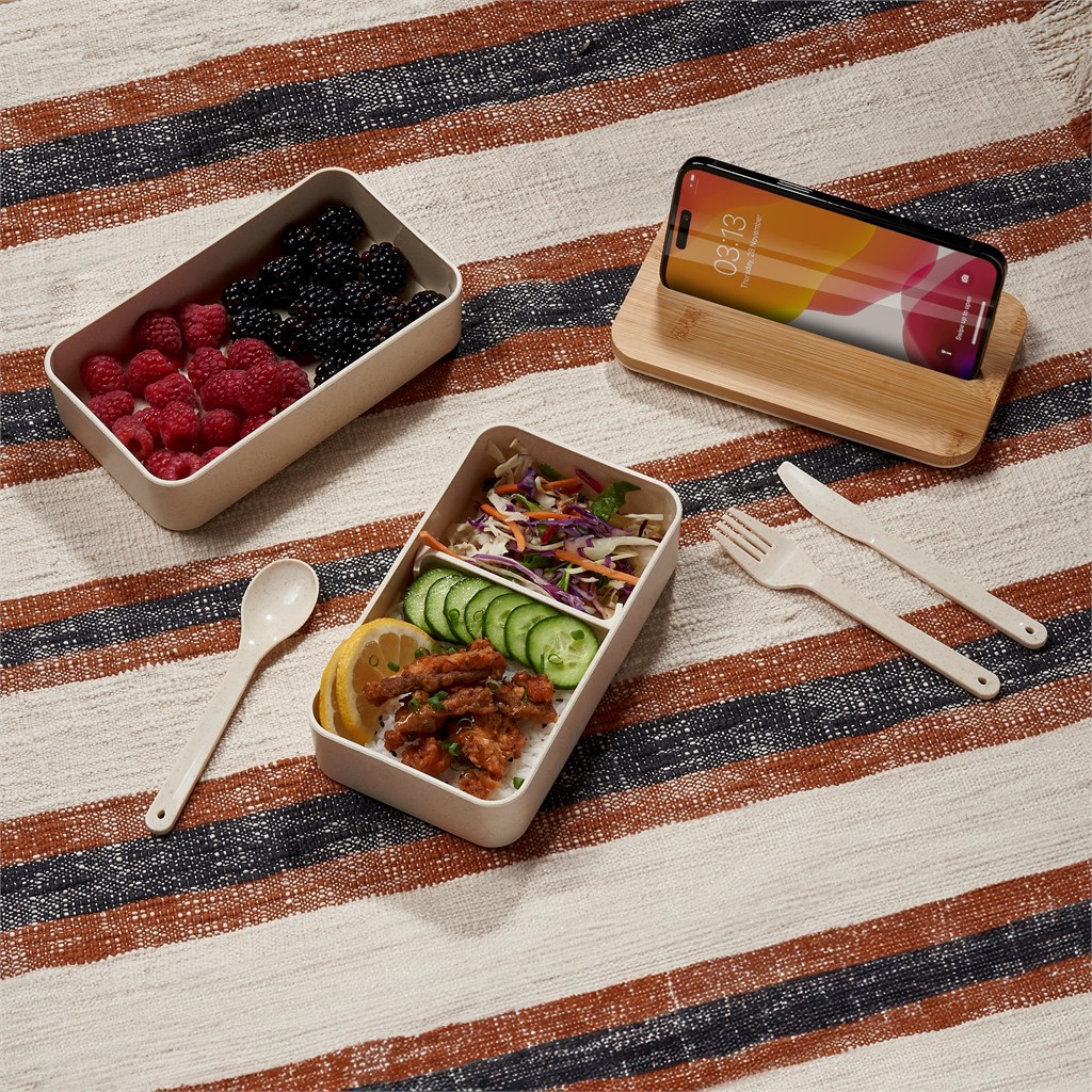 Okiyo Dura Wheat Straw & Bamboo Lunch Box Set - Image 25