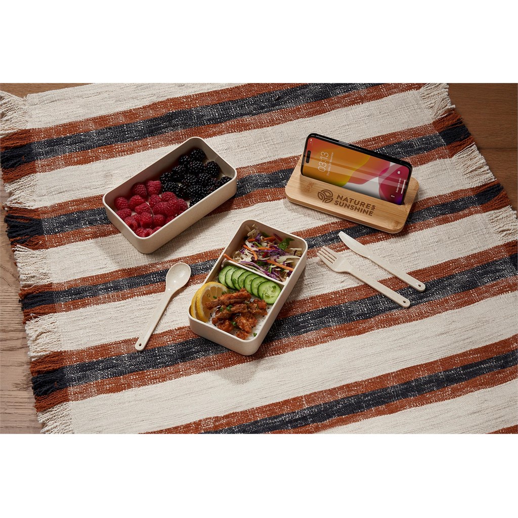 Okiyo Dura Wheat Straw & Bamboo Lunch Box Set - Image 21