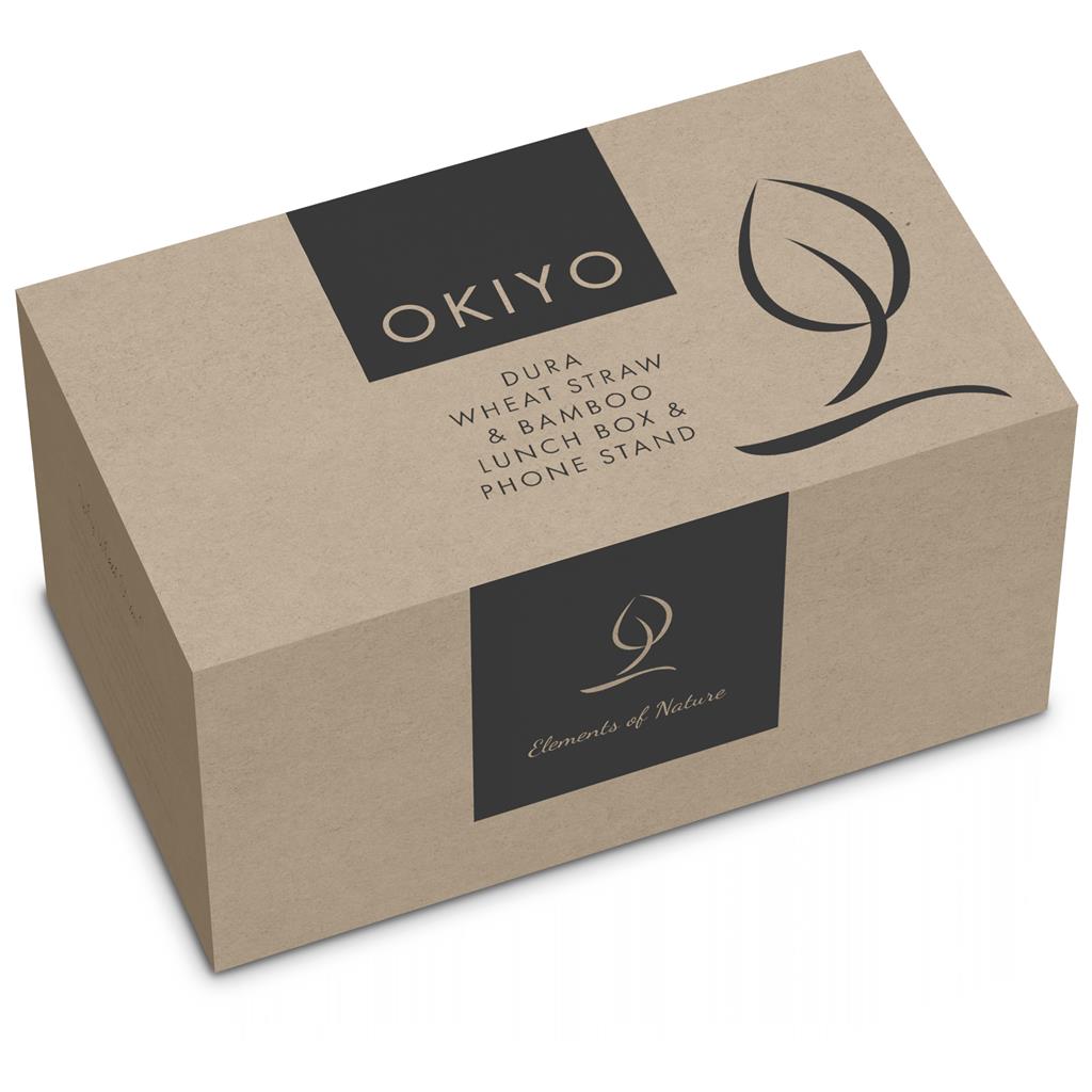 Okiyo Dura Wheat Straw & Bamboo Lunch Box Set - Image 12