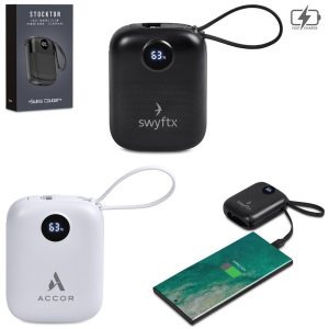 Swiss Cougar Stockton Fast Charge 22.5W Power Bank - 10 000mAh