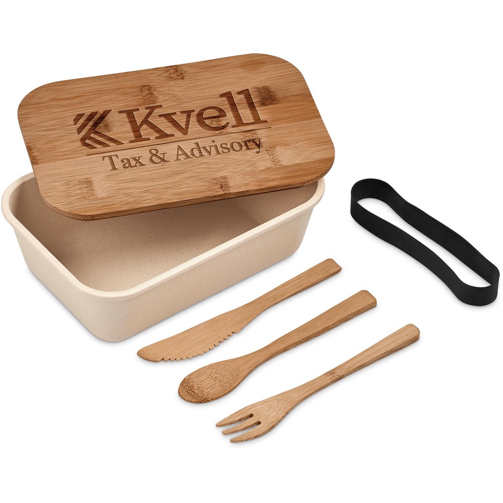 Kooshty Natura Plus Bamboo Fibre Lunch Box Set - Image 4