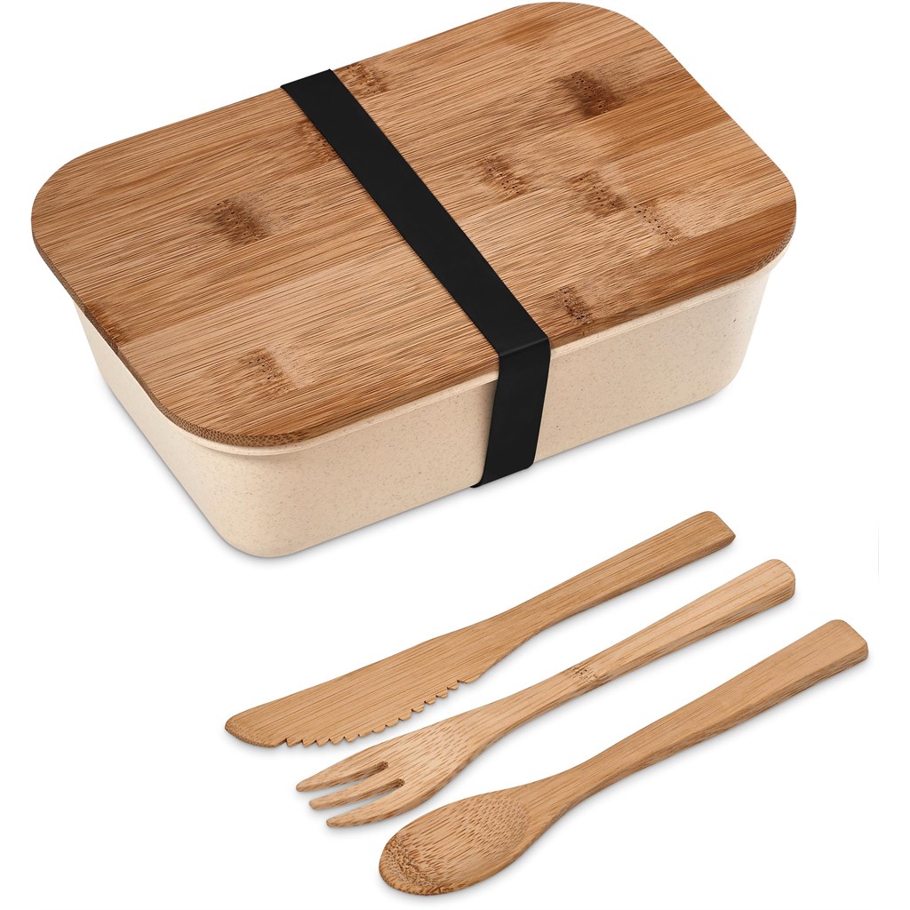 Kooshty Natura Plus Bamboo Fibre Lunch Box Set - Image 9