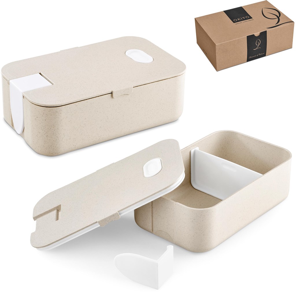 Okiyo Machi Wheat Straw Lunch Box - Image 11
