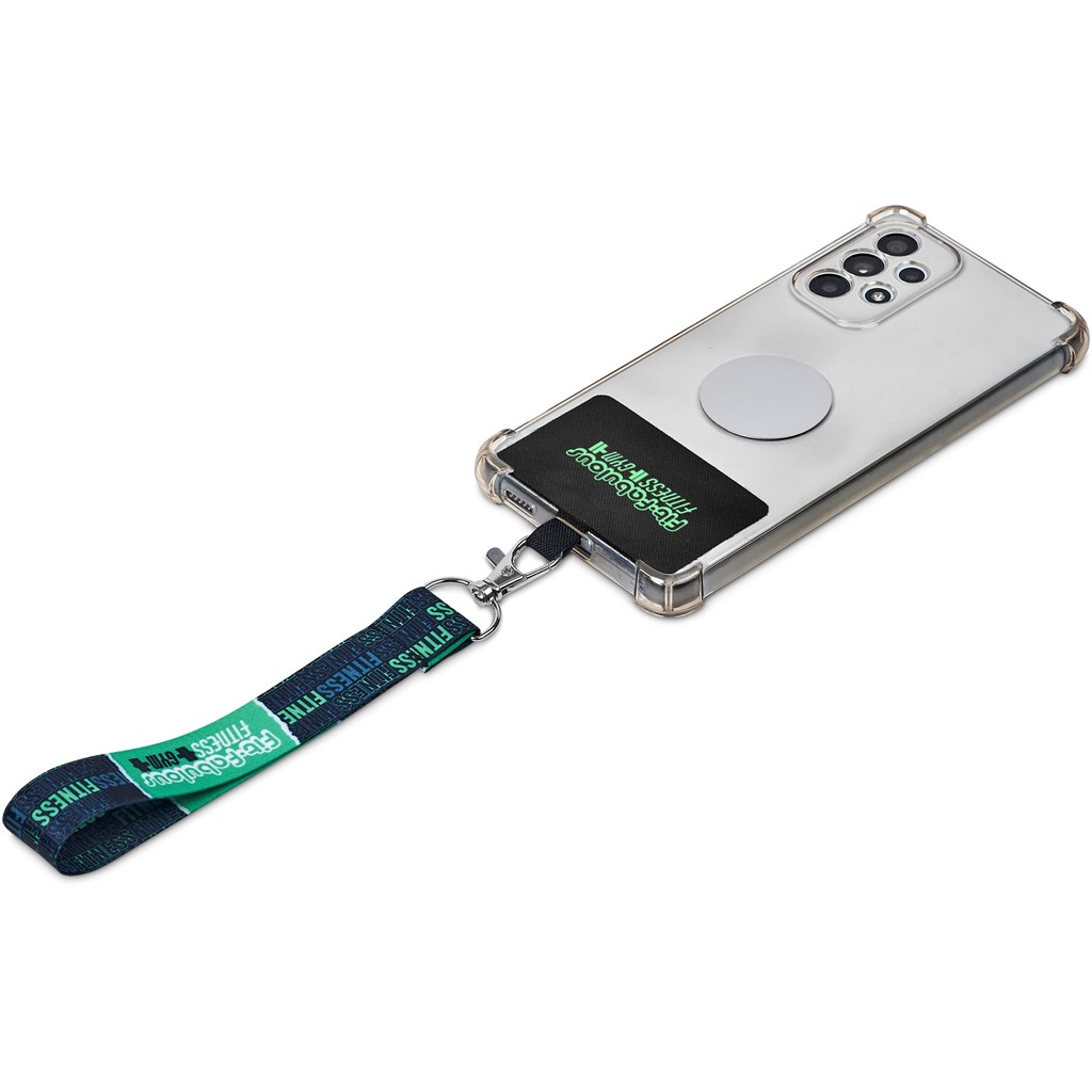 Altitude Rambler Single-Sided Sublimated Satin Wrist Phone Strap - Image 25