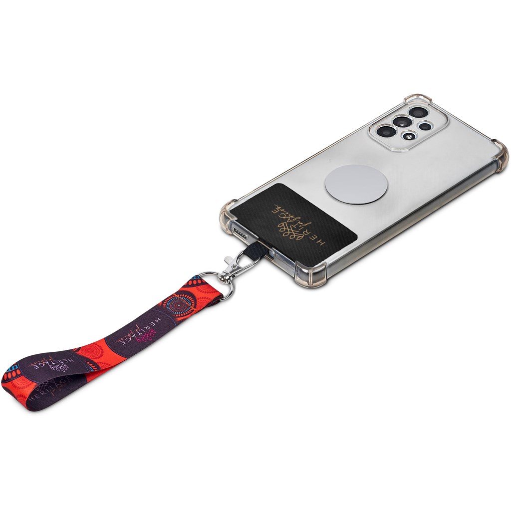 Altitude Rambler Single-Sided Sublimated Satin Wrist Phone Strap - Image 28
