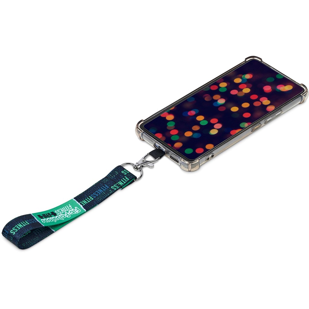 Altitude Rambler Single-Sided Sublimated Satin Wrist Phone Strap - Image 26