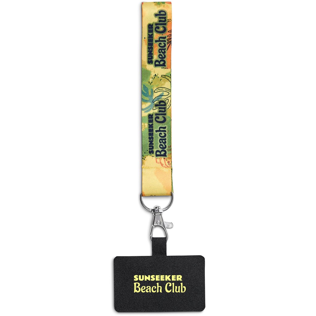 Altitude Rambler Single-Sided Sublimated Satin Wrist Phone Strap - Image 11