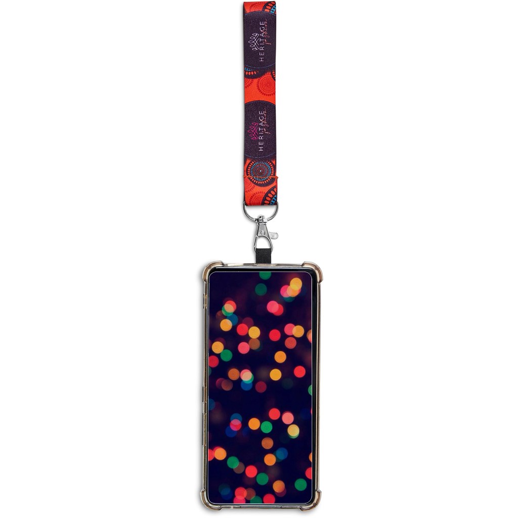 Altitude Rambler Single-Sided Sublimated Satin Wrist Phone Strap - Image 7