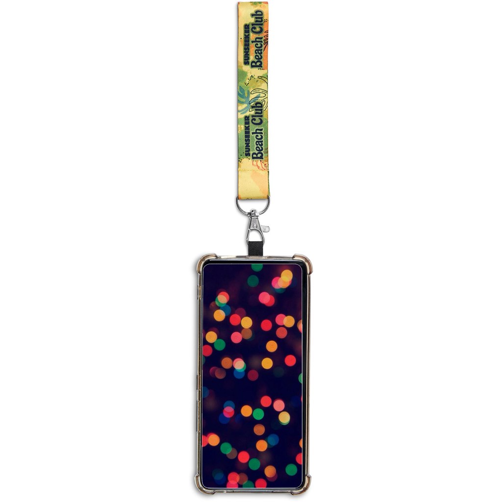 Altitude Rambler Single-Sided Sublimated Satin Wrist Phone Strap - Image 34