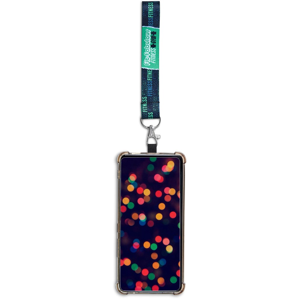 Altitude Rambler Single-Sided Sublimated Satin Wrist Phone Strap - Image 30