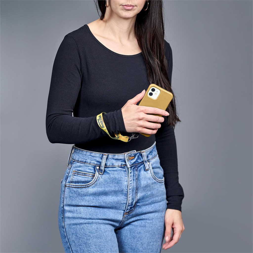 Altitude Rambler Single-Sided Sublimated Satin Wrist Phone Strap - Image 21