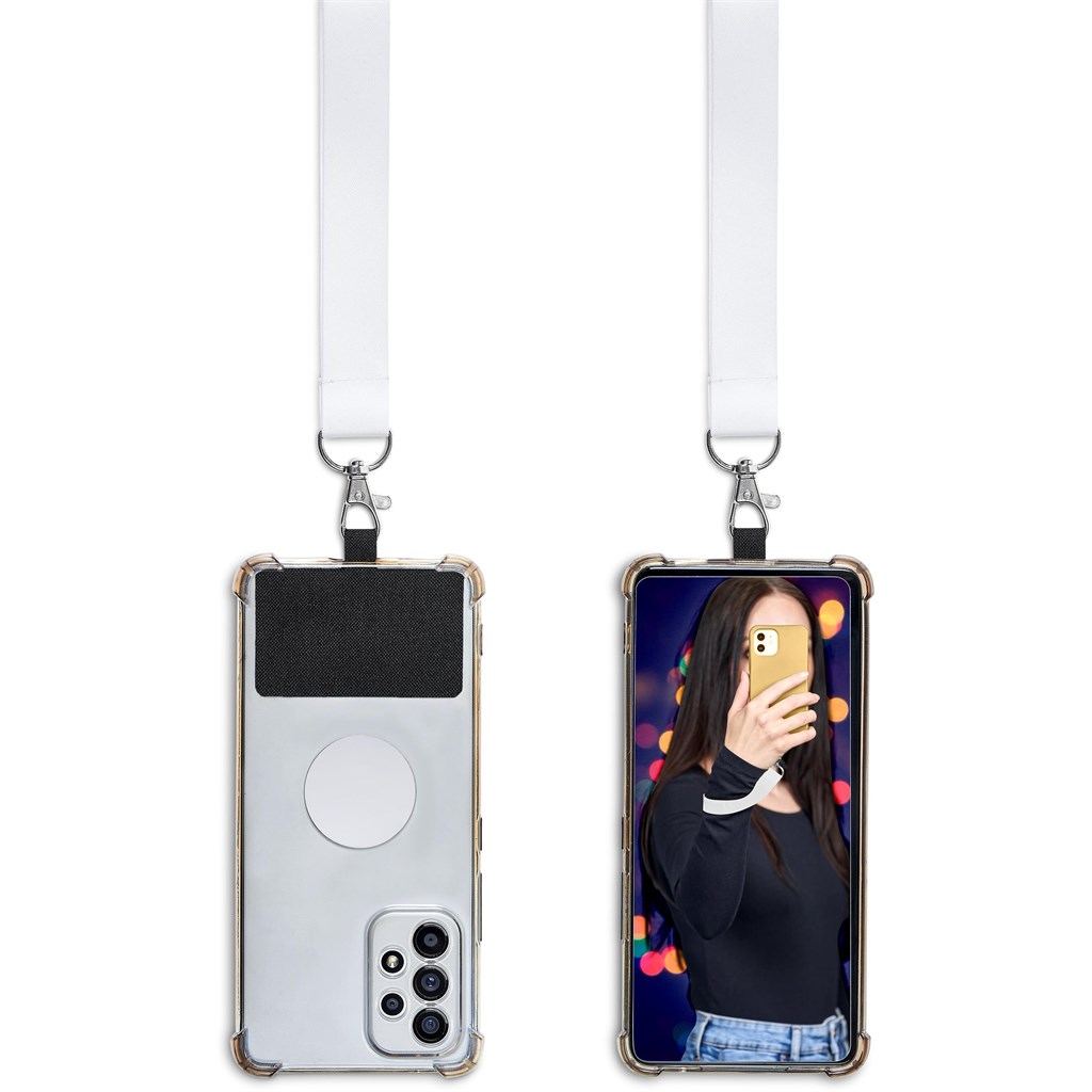 Altitude Rambler Single-Sided Sublimated Satin Wrist Phone Strap - Image 22