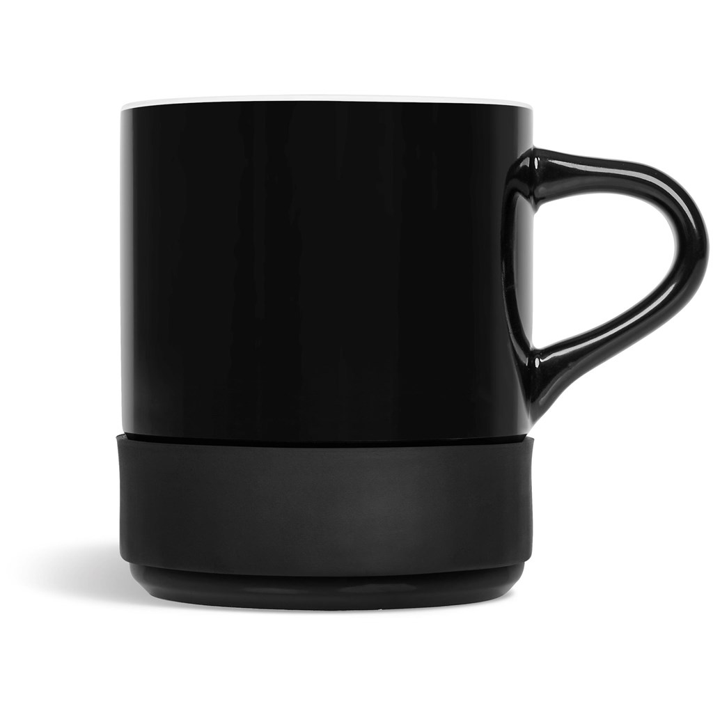 Kooshty Mixalot Ceramic Coffee Mug - 320ml - Black - Image 2